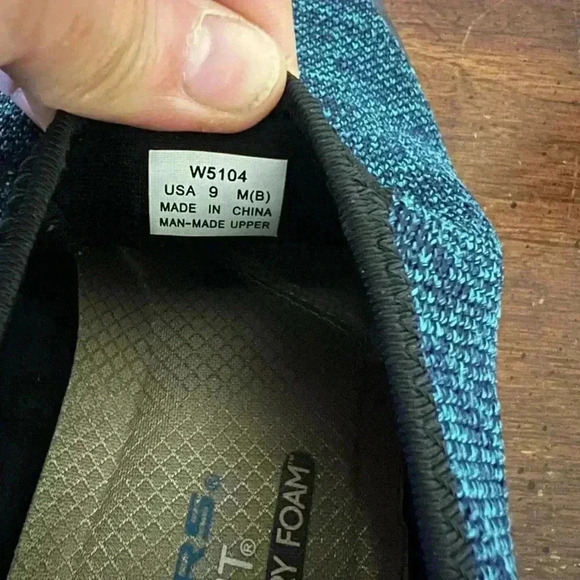 Skechers EZ Flex Womens Slip On Shoe Multi-Color Size 9 - Picture 7 of 8